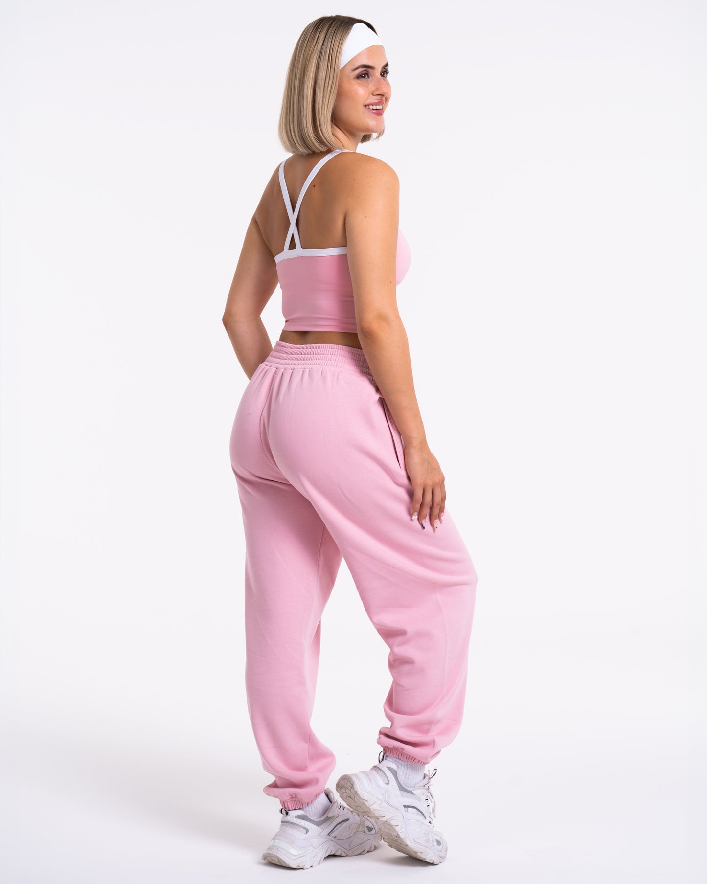 Fearless V-Shape Oversized Jogger "Rosa"