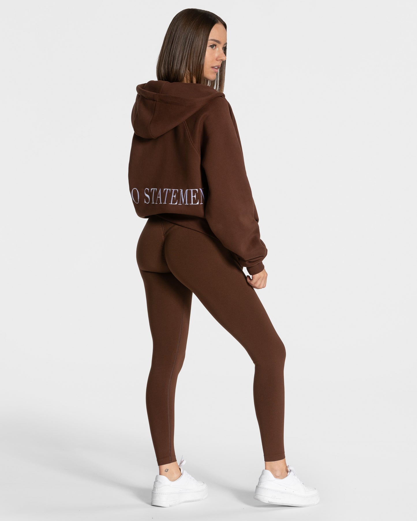 Statement Oversized Jacke "Kaffee"